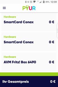 Meine PYUR Hardware